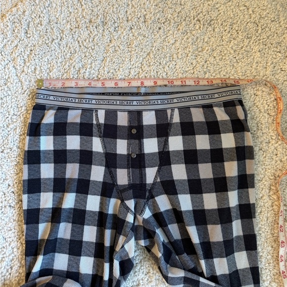 Victoria's Secret Plaid Pajamas Long Sleeve Long Pants Size Medium or Small - Picture 15 of 16